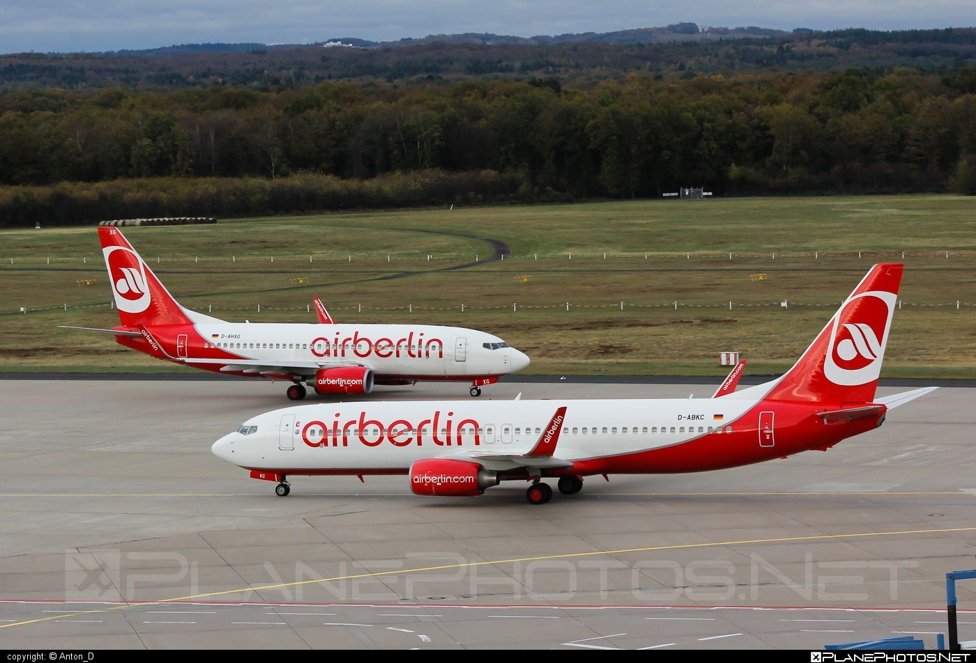 Boeing 737-800 - D-ABKC operated by Air Berlin #airberlin #b737 #b737nextgen #b737ng #boeing #boeing737