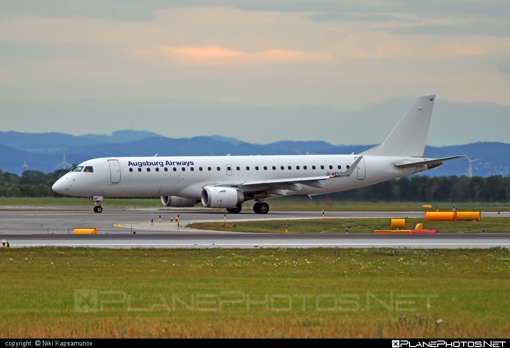 Embraer E195LR (ERJ-190-200LR) - D-AEMF operated by Augsburg Airways #e190 #e190200 #e190200lr #e195lr #embraer #embraer190200lr #embraer195 #embraer195lr