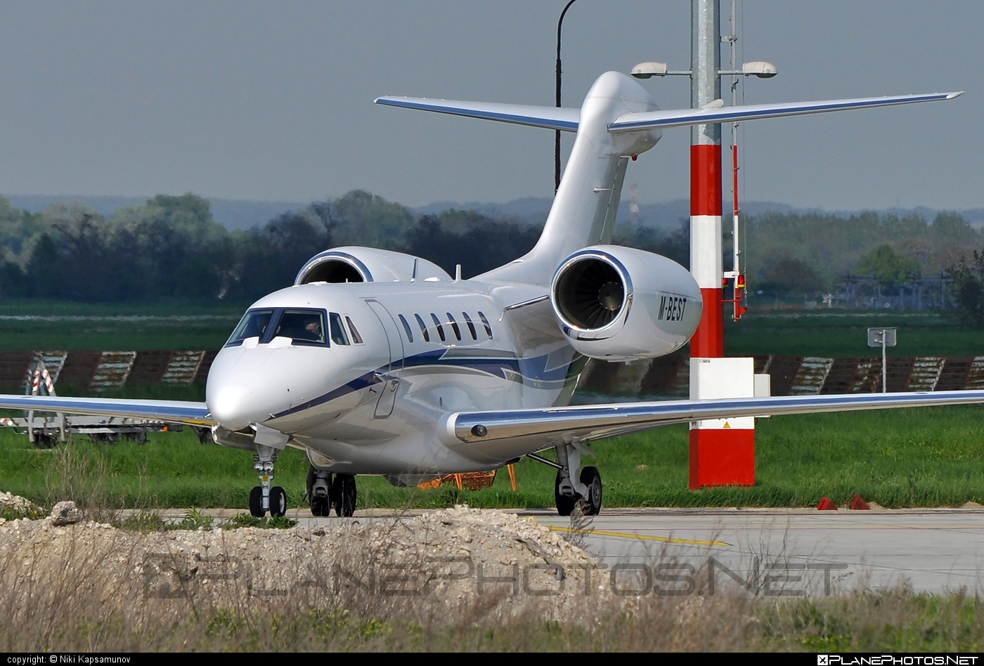 Cessna 750 Citation X - M-BEST operated by Private operator #cessna