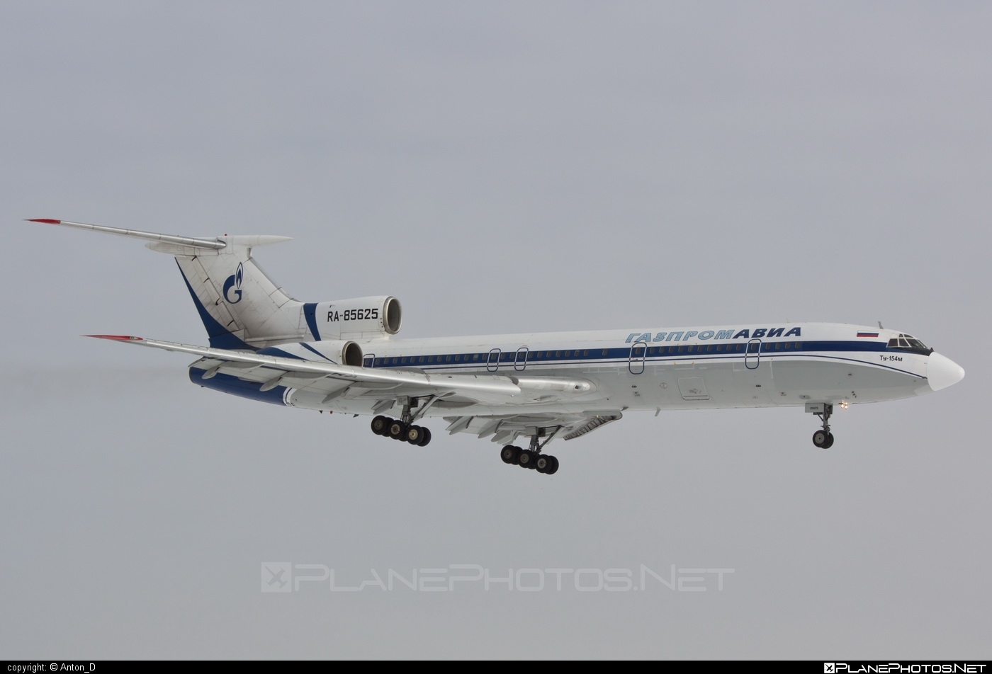 Tupolev Tu-154M - RA-85625 operated by Gazpromavia #tu154 #tu154m #tupolev