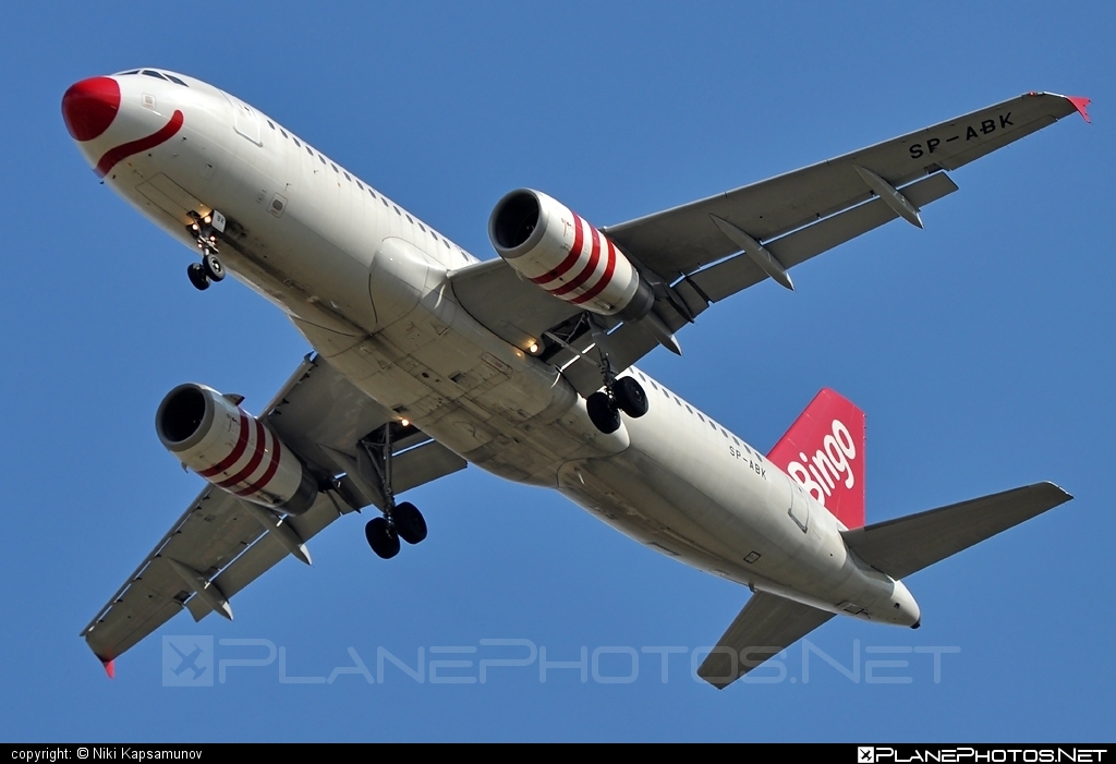 Airbus A320-233 - SP-ABK operated by Bingo Airways #a320 #a320family #airbus #airbus320