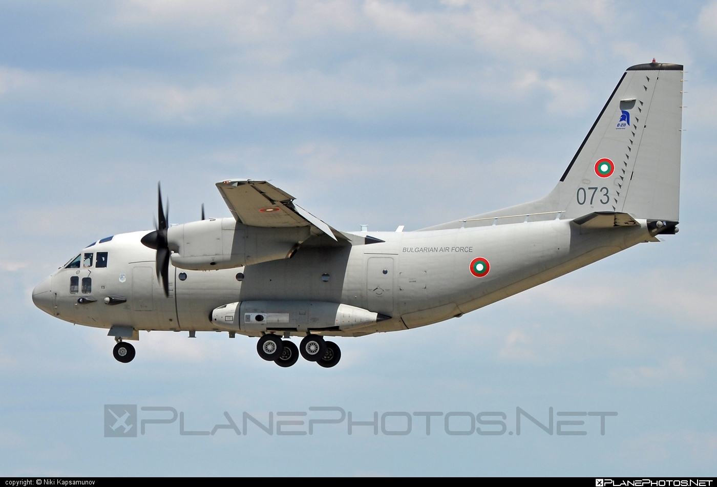 Alenia C-27J Spartan - 073 operated by Blgarski voyennovzdushni sili (Bulgarian Air Force) #alenia #aleniac27j #aleniac27jspartan #aleniaspartan #c27j #c27jspartan #c27spartan