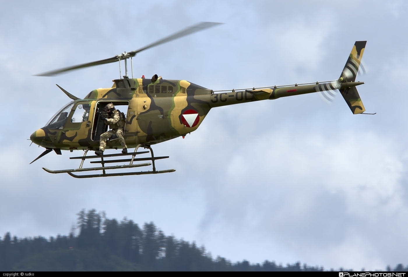Bell OH-58B Kiowa - 3C-OC operated by Österreichische Luftstreitkräfte (Austrian Air Force) #austrianairforce #bell #bellhelicopters