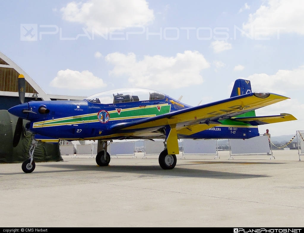 Embraer T-27 Tucano - FAB1327 operated by Força Aérea Brasileira (Brazilian Air Force) #embraer #tucano