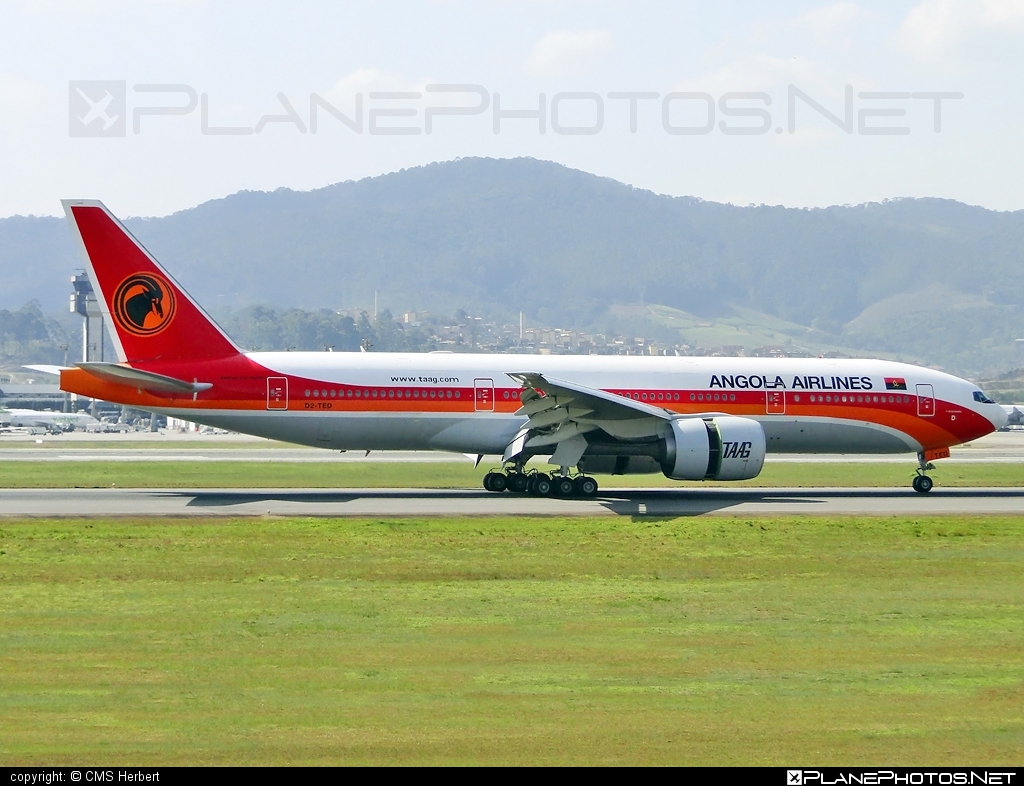 Boeing 777-200ER - D2-TED operated by TAAG Linhas Aéreas de Angola #b777 #b777er #boeing #boeing777 #tripleseven