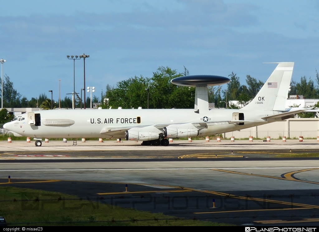 Boeing E-3C Sentry - 81-0005 operated by US Air Force (USAF) #boeing #usaf #usairforce