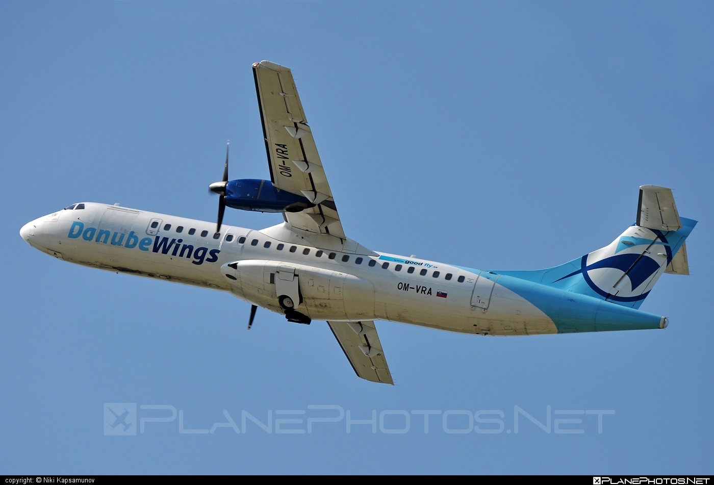 ATR 72-202 - OM-VRA operated by Danube Wings #atr