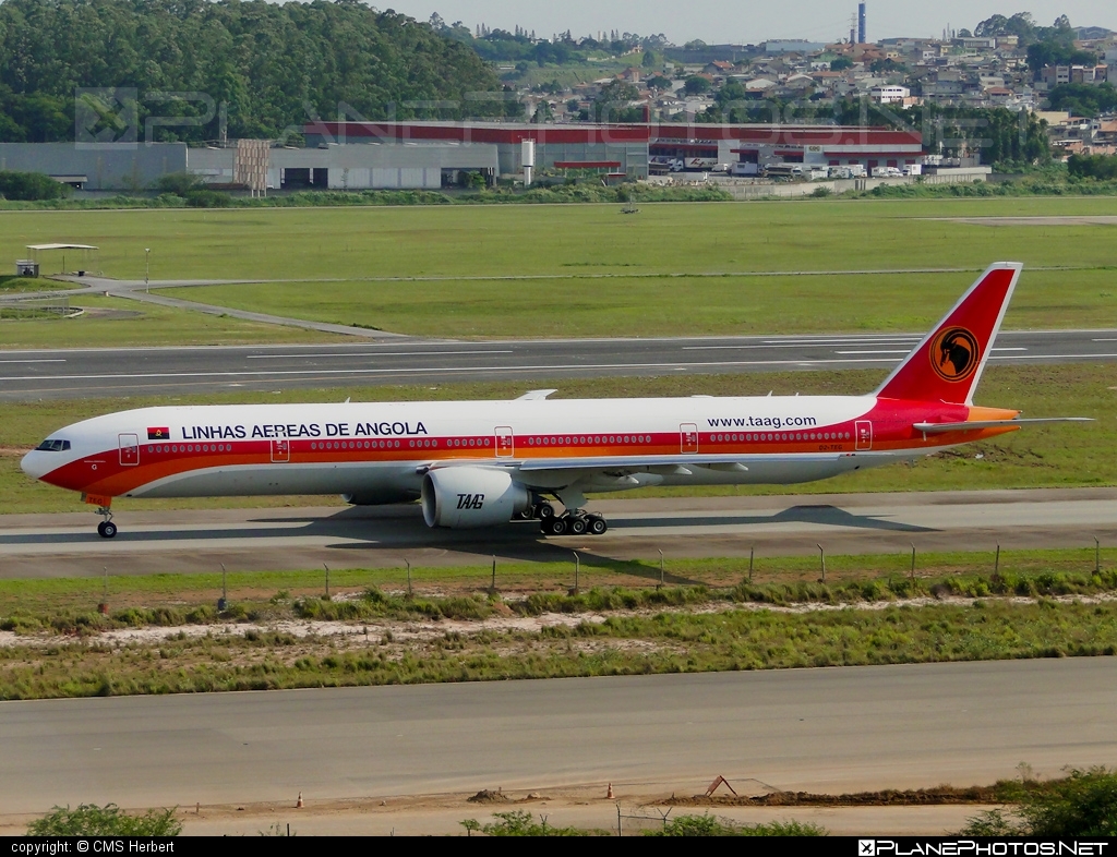 Boeing 777-300ER - D2-TEG operated by TAAG Linhas Aéreas de Angola #b777 #b777er #boeing #boeing777 #tripleseven