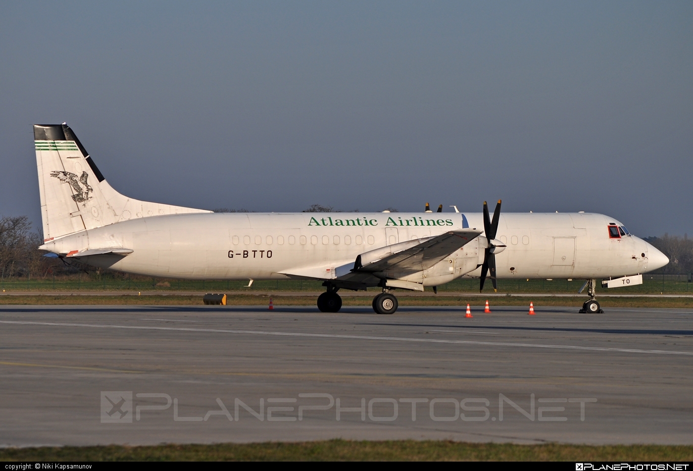 British Aerospace ATP - G-BTTO operated by Atlantic Airlines #britishaerospace