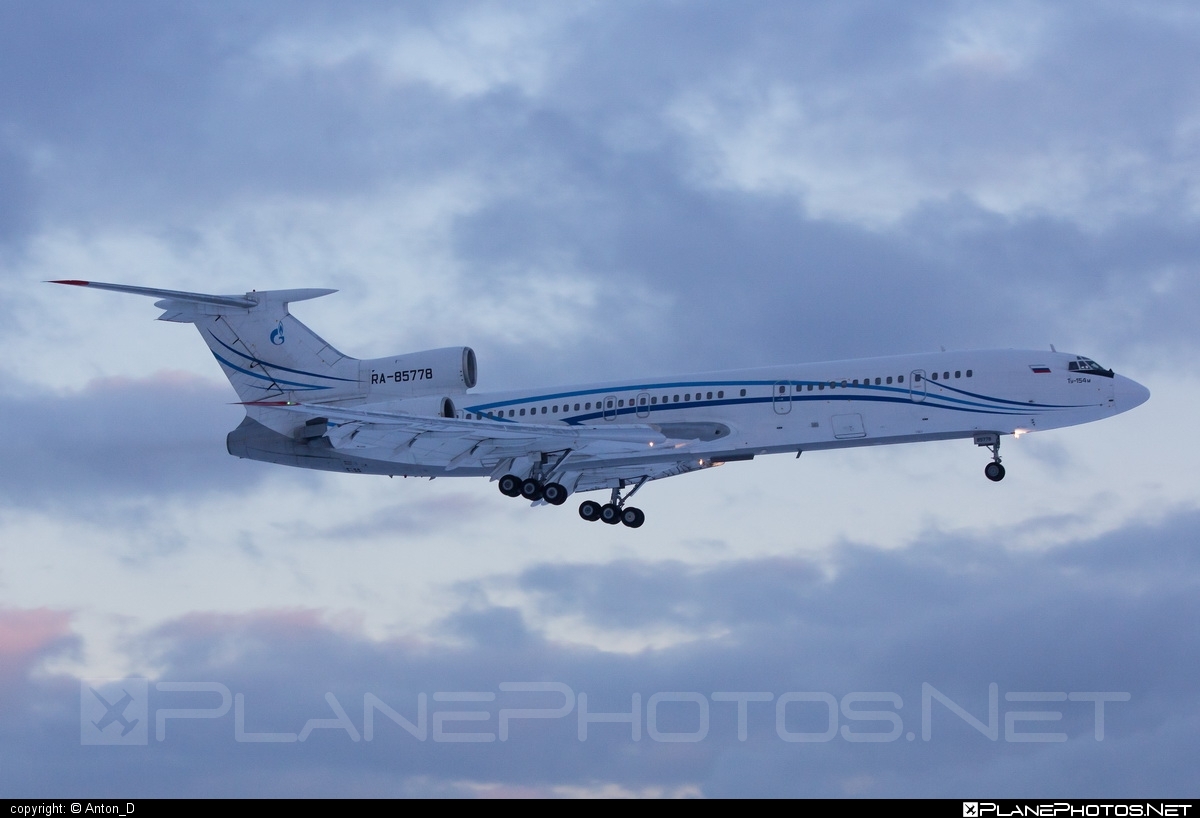 Tupolev Tu-154M - RA-85778 operated by Gazpromavia #tu154 #tu154m #tupolev