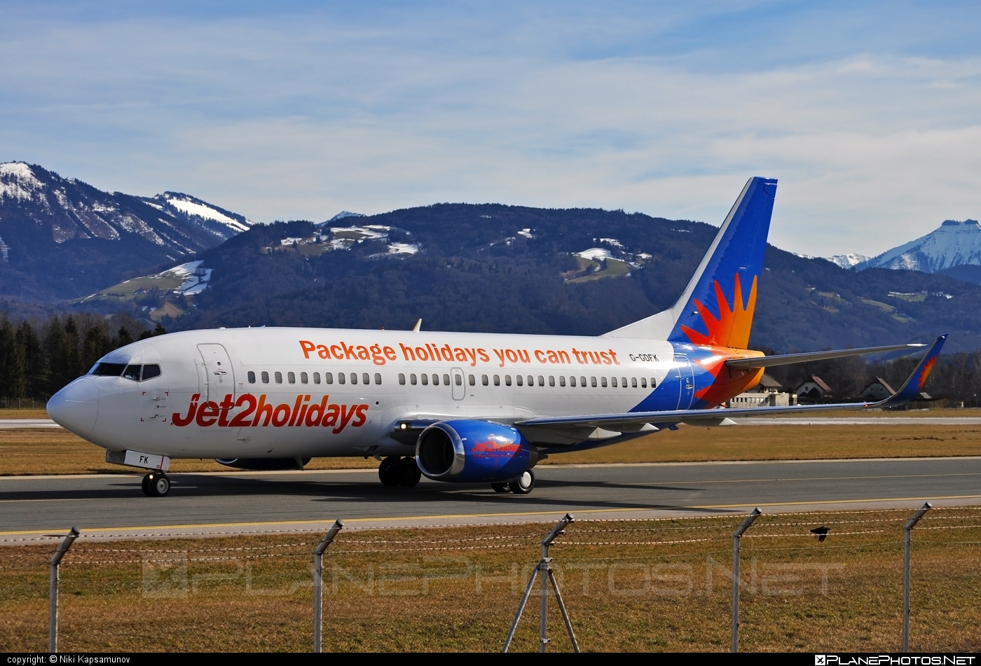 Boeing 737-300 - G-GDFK operated by Jet2holidays #b737 #boeing #boeing737 #jet2holidays