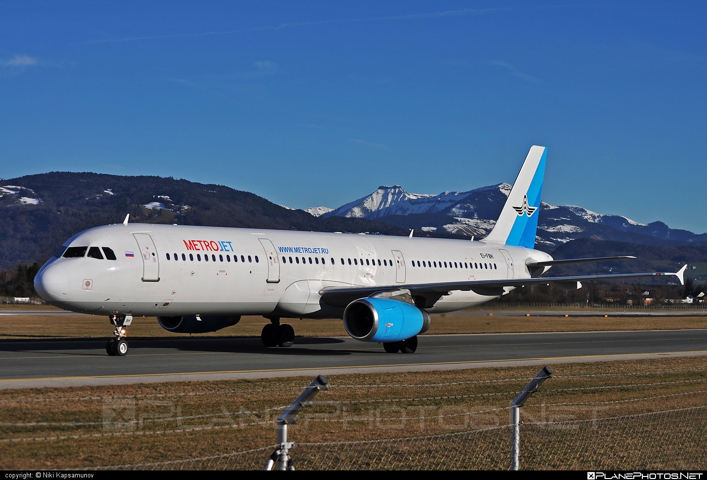 Airbus A321-231 - EI-FBH operated by MetroJet #a320family #a321 #airbus #airbus321