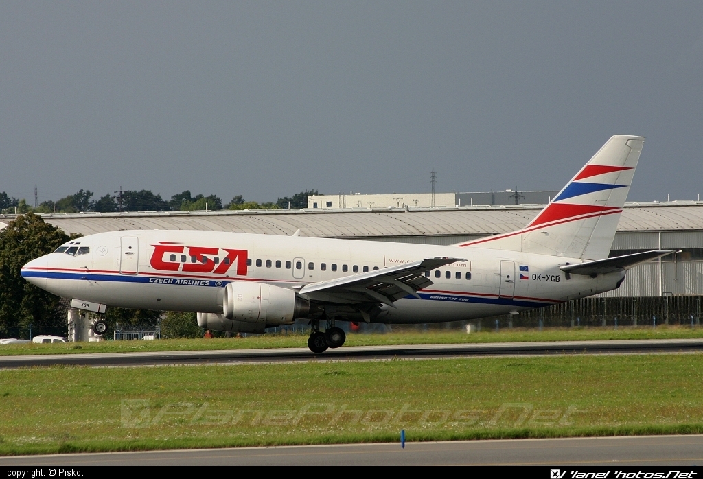 Boeing 737-500 - OK-XGB operated by CSA Czech Airlines #b737 #boeing #boeing737 #csa #czechairlines