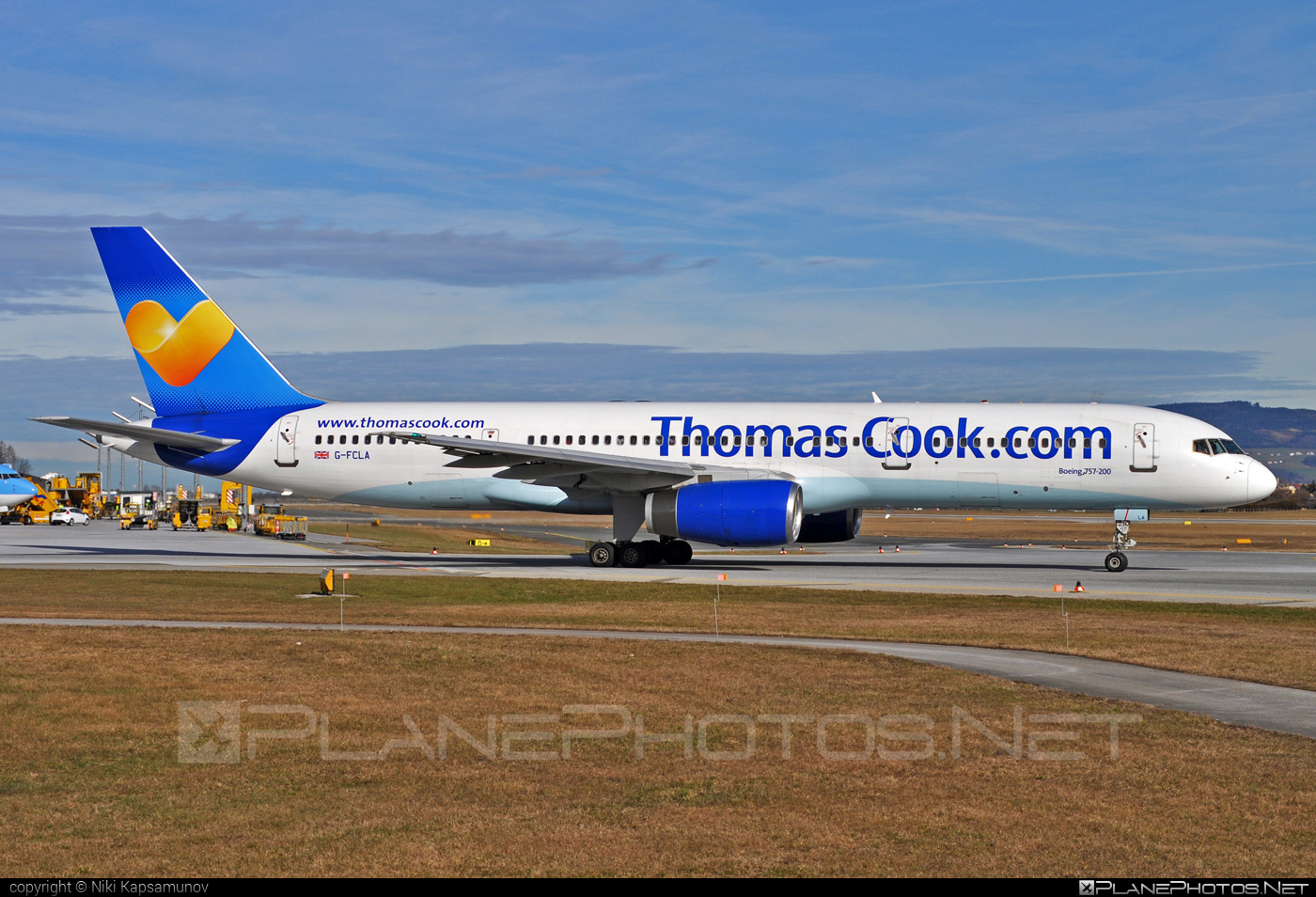 Boeing 757-200 - G-FCLA operated by Thomas Cook Airlines #ThomasCookAirlines #b757 #boeing #boeing757