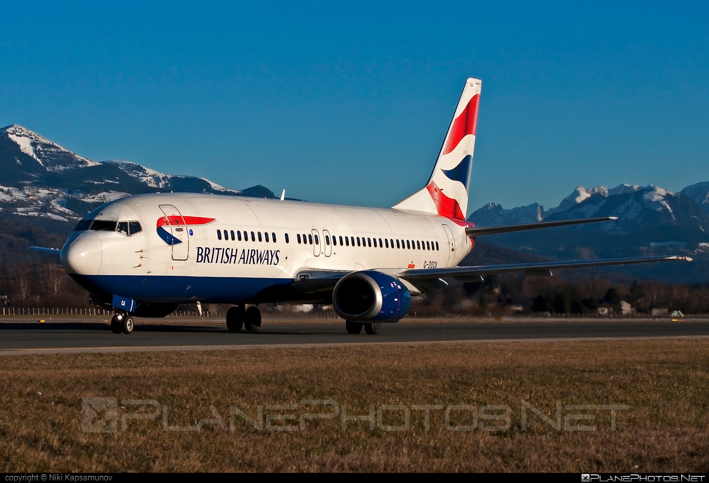 Boeing 737-400 - G-DOCA operated by British Airways #b737 #boeing #boeing737 #britishairways
