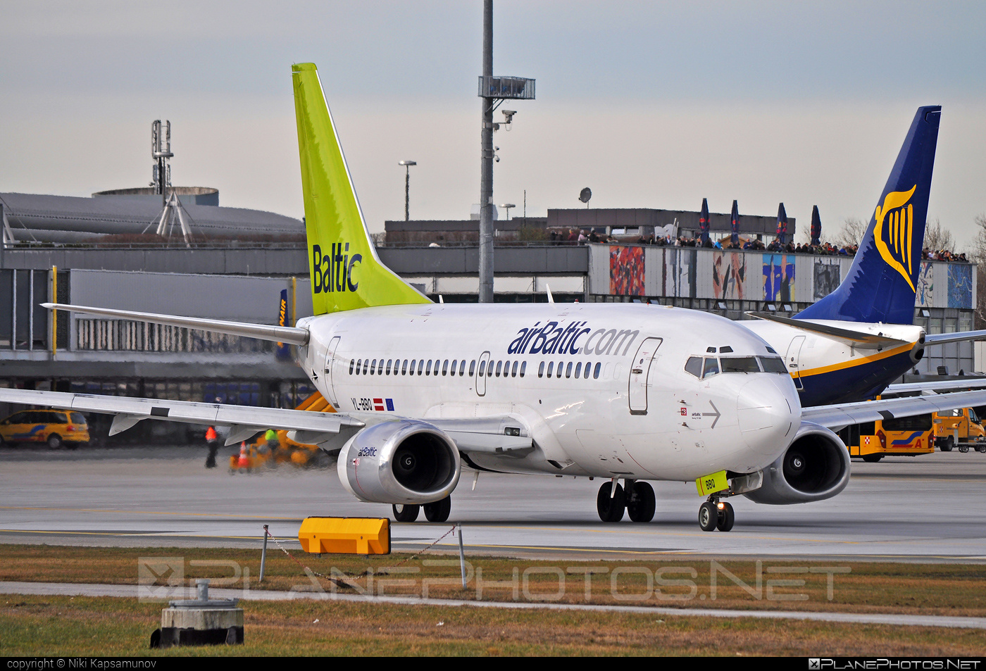 Boeing 737-500 - YL-BBQ operated by Air Baltic #airbaltic #b737 #boeing #boeing737