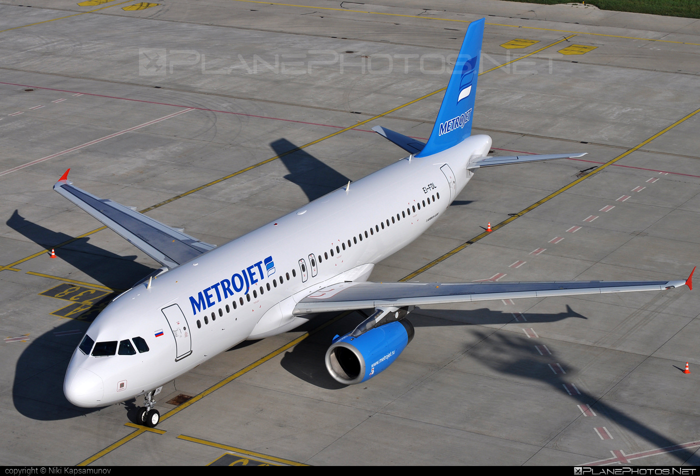 Airbus A320-232 - EI-FDL operated by MetroJet #a320 #a320family #airbus #airbus320