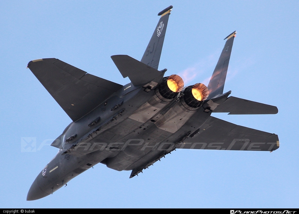 McDonnell Douglas F-15E Strike Eagle - 89-0495 operated by US Air Force (USAF) #f15 #f15e #f15estrikeeagle #mcDonnellDouglas #strikeeagle #usaf #usairforce