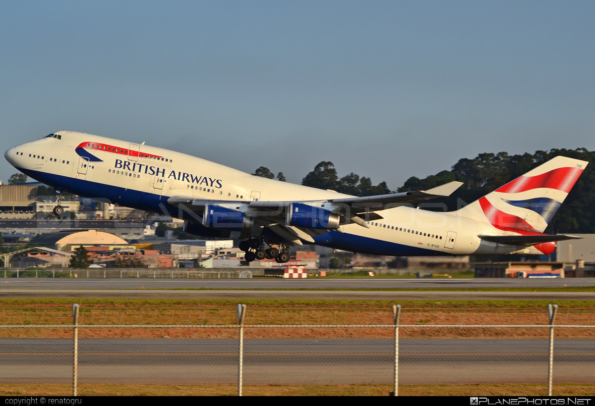 Boeing 747-400 - G-BYGE operated by British Airways #b747 #boeing #boeing747 #britishairways #jumbo