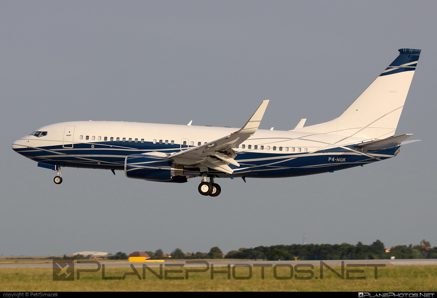 Boeing 737-700 BBJ - P4-NGK operated by Private operator #b737 #b737bbj #bbj #boeing #boeing737 #boeingbusinessjet