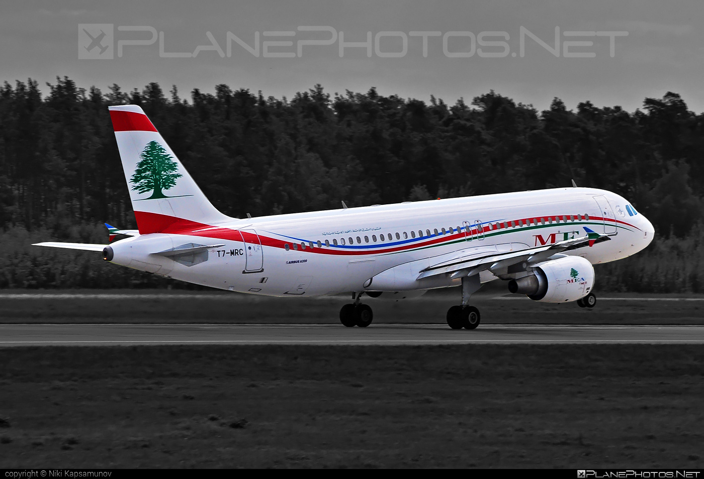 Airbus A320-214 - T7-MRC operated by Middle East Airlines (MEA) #a320 #a320family #airbus #airbus320