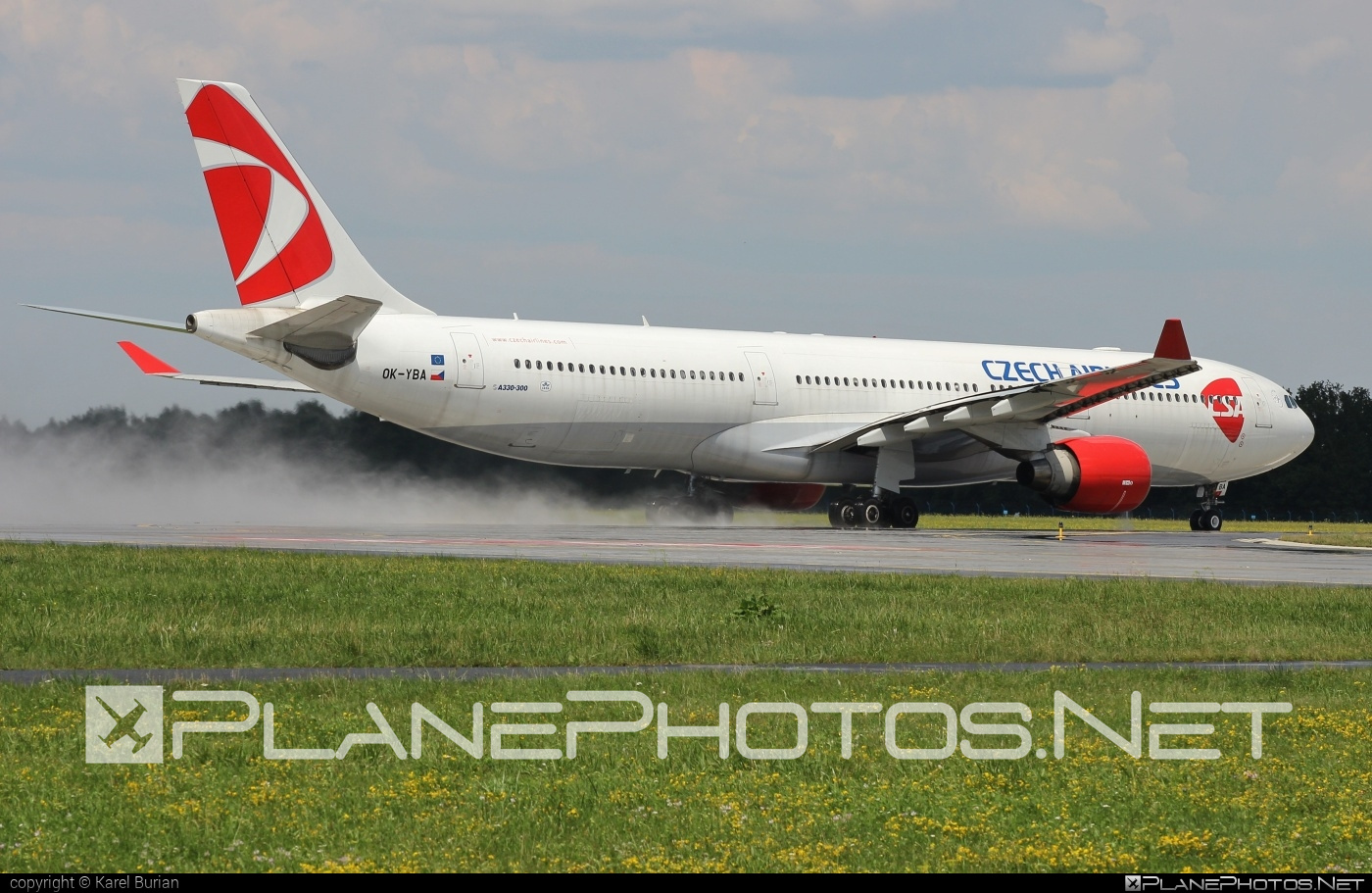 Airbus A330-323X - OK-YBA operated by CSA Czech Airlines #a330 #a330family #airbus #airbus330 #csa #czechairlines
