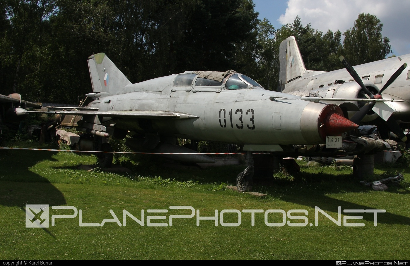Mikoyan-Gurevich MiG-21US - 0133 operated by Vzdušné síly AČR (Czech Air Force) #czechairforce #mig #mig21 #mig21us #mikoyangurevich #vzdusnesilyacr