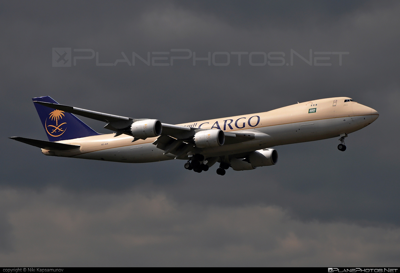 HZ-AI4 - Boeing 747-8F operated by Saudia Cargo taken by NikiKaps