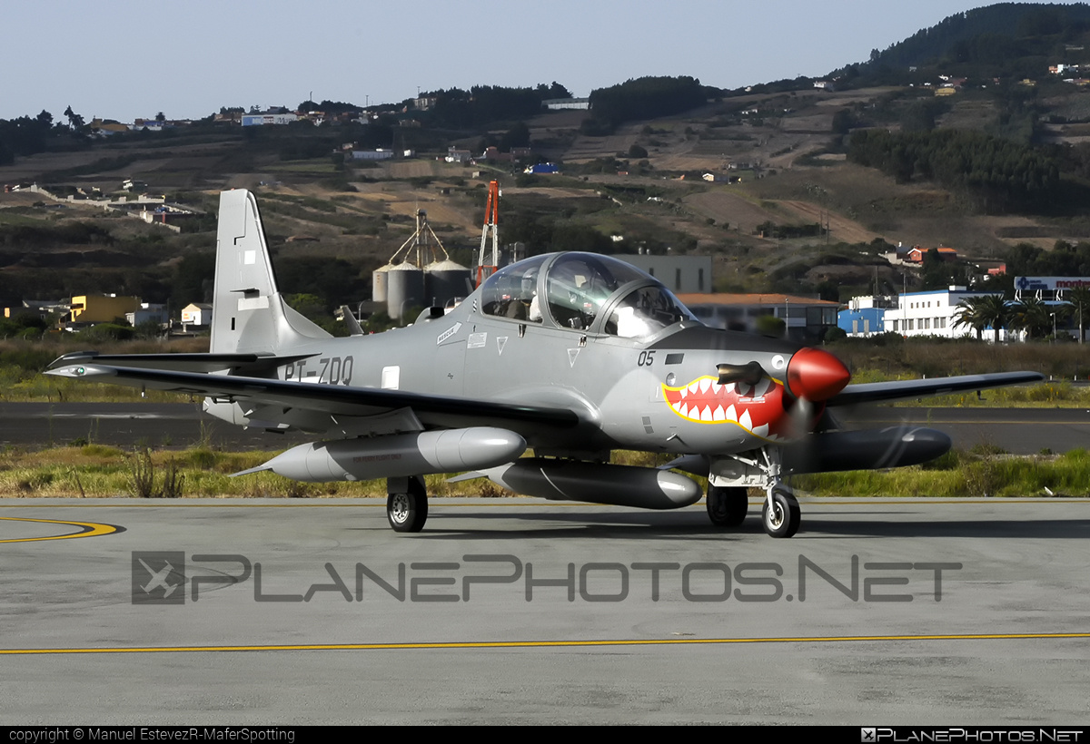 Embraer A-29B Super Tucano - PT-ZDQ operated by Embraer #embraer #supertucano