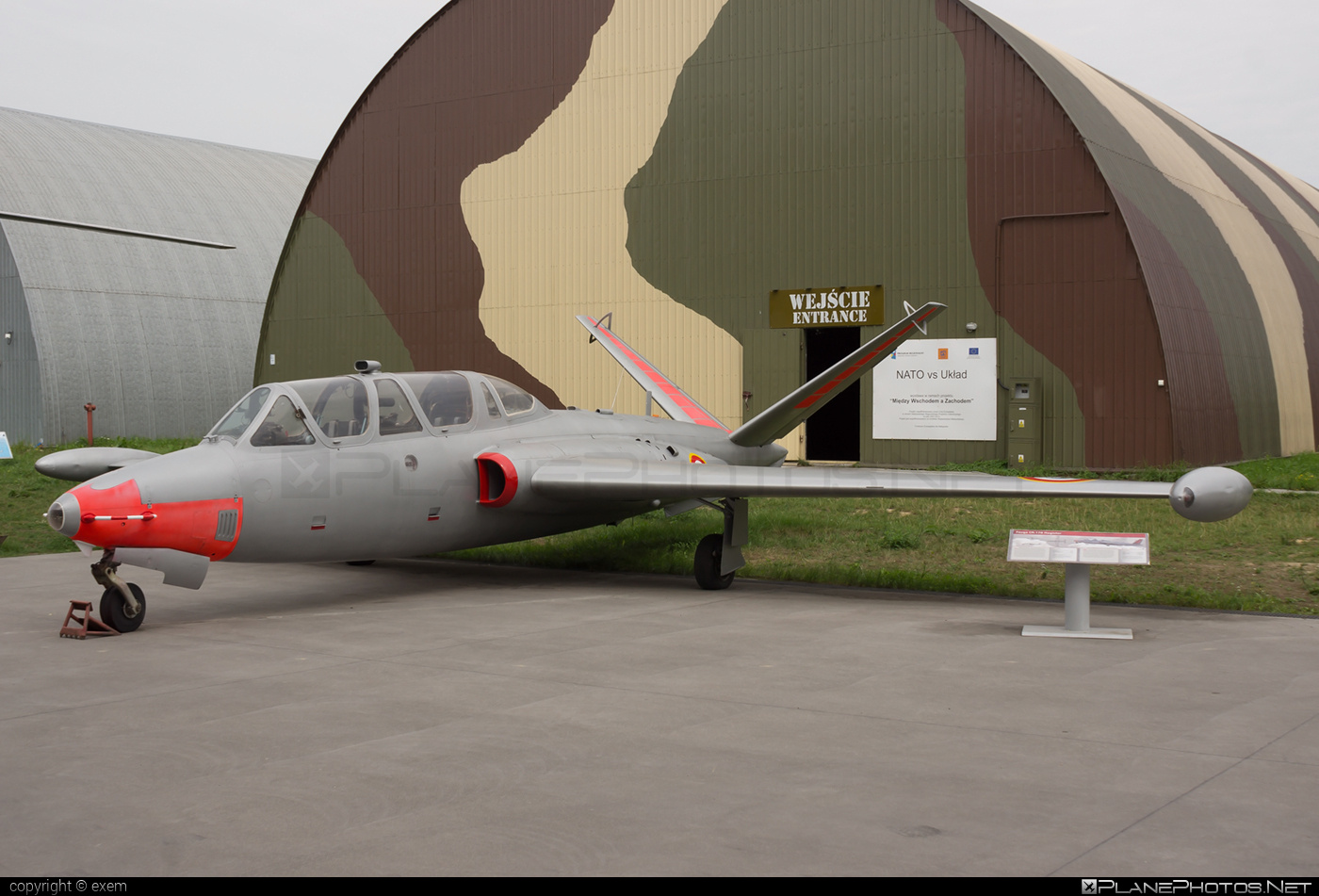Fouga CM.170-1 Magister - 458 operated by Armée de l´Air (French Air Force) #armeedelair #frenchairforce