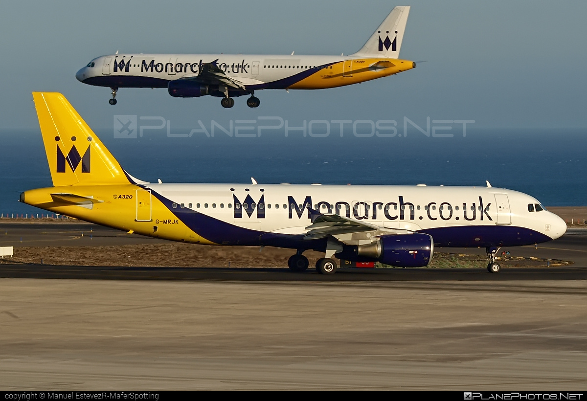 Airbus A320-214 - G-MRJK operated by Monarch Airlines #a320 #a320family #airbus #airbus320