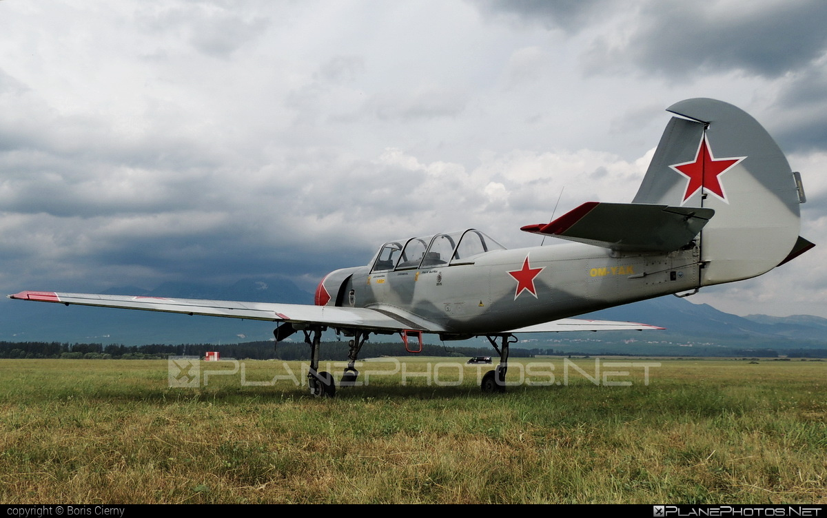 Yakovlev Yak-52 - OM-YAK operated by Aeroklub Košice #retroskyteam #rst #yak #yak52 #yakovlev