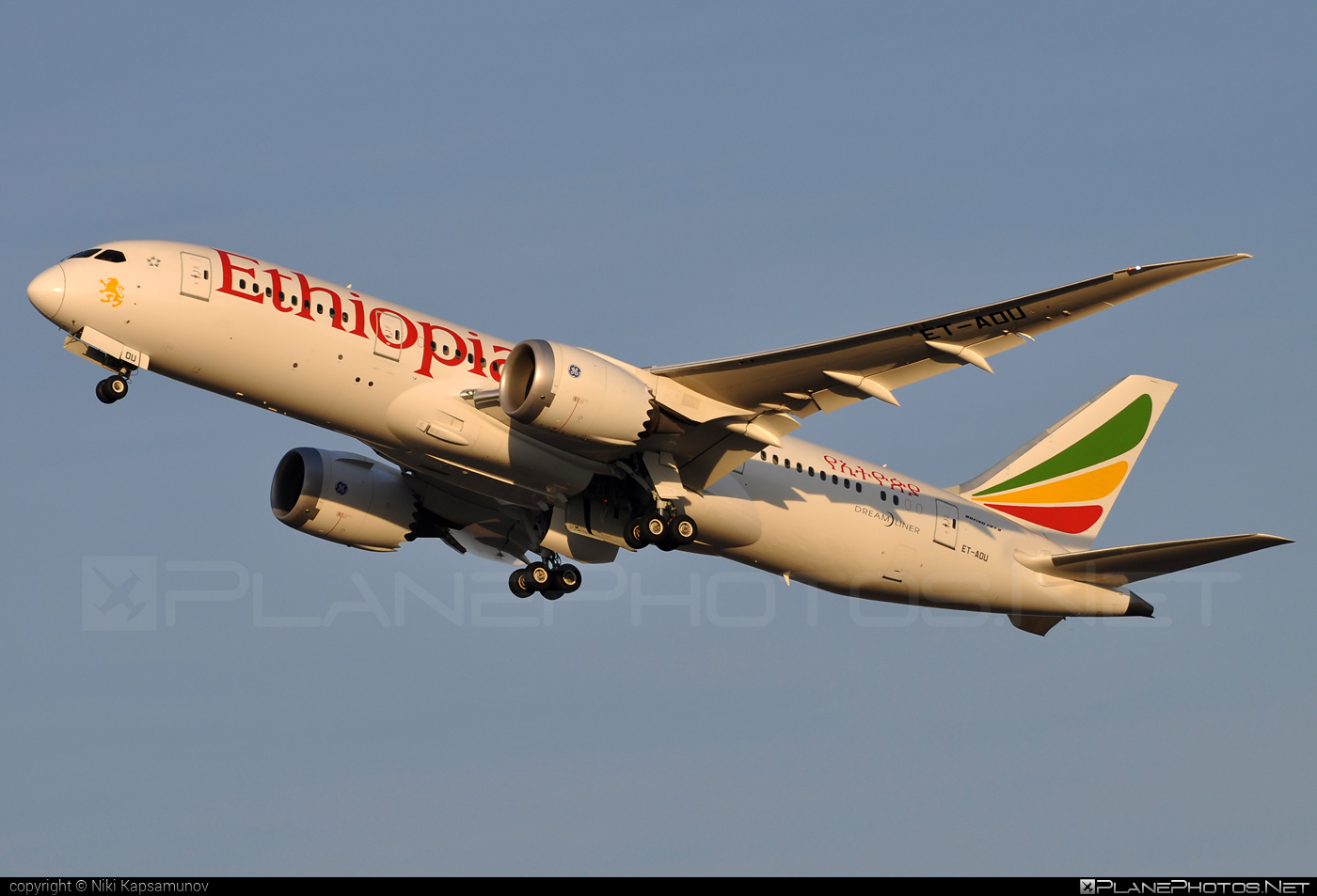 Boeing 787-8 Dreamliner - ET-AOU operated by Ethiopian Airlines #b787 #boeing #boeing787 #dreamliner #ethiopianairlines