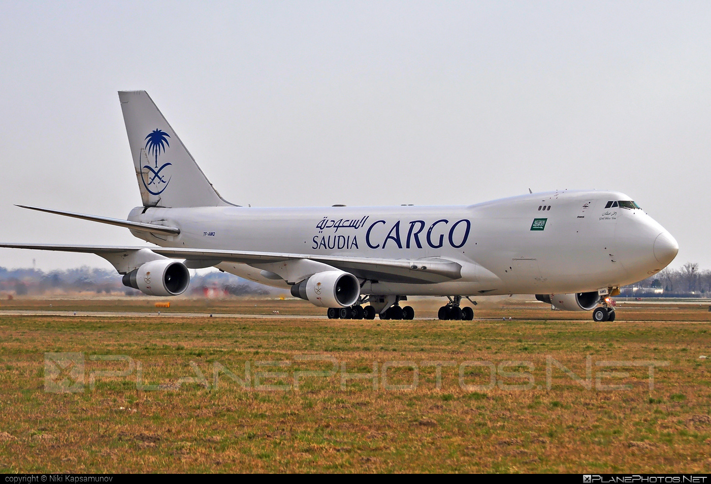 Boeing 747-400F - TF-AMQ operated by Saudi Arabian Airlines Cargo #b747 #boeing #boeing747 #jumbo