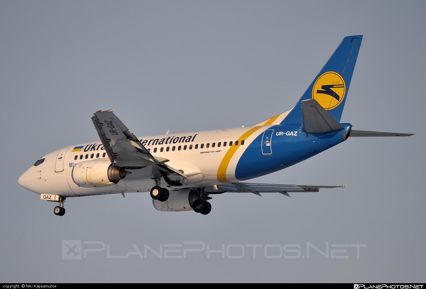 Boeing 737-500 - UR-GAZ operated by Ukraine International Airlines #b737 #boeing #boeing737 #uia #ukraineinternationalairlines