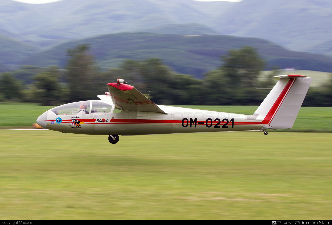 Let L-23 Super Blanik - OM-0221 operated by Aeroklub Očová #LetL23SuperBlanik #l23superblanik #let
