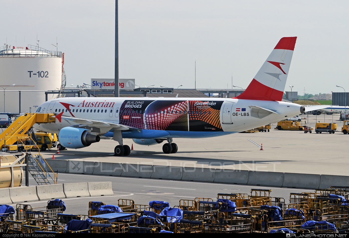 Airbus A320-214 - OE-LBS operated by Austrian Airlines #a320 #a320family #airbus #airbus320 #austrian #austrianAirlines