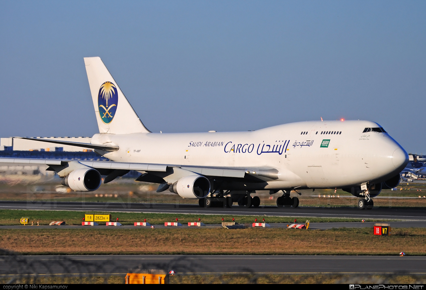 Boeing 747-400BCF - TF-AMF operated by Saudi Arabian Airlines Cargo #b747 #b747bcf #boeing #boeing747 #boeingconvertedfreighter #jumbo