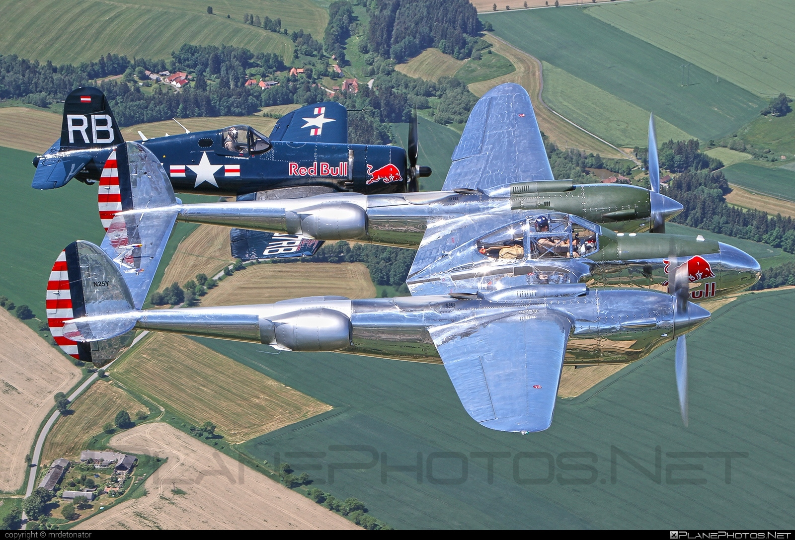Lockheed P-38L Lightning - N25Y operated by The Flying Bulls #lockheed #theflyingbulls