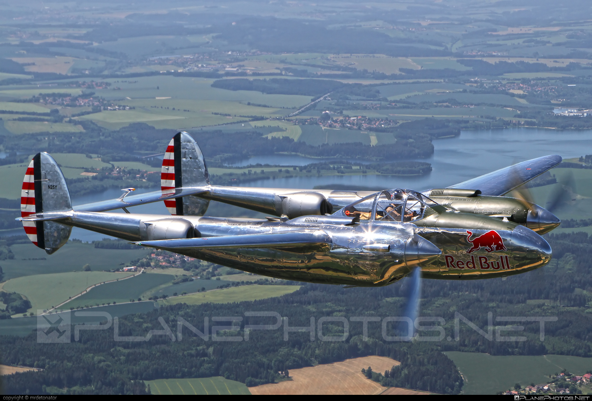 Lockheed P-38L Lightning - N25Y operated by The Flying Bulls #lockheed #theflyingbulls