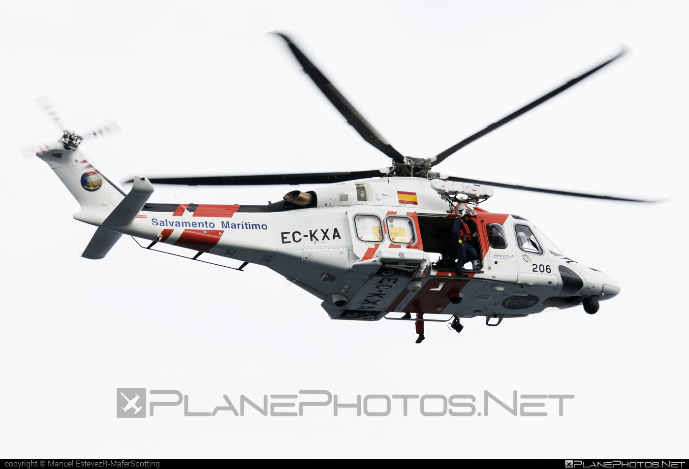 AgustaWestland AW139 - EC-KXA operated by Sociedad de Salvamento y Seguridad Marítima (Spanish Maritime Safety Agency) #agustaWestland