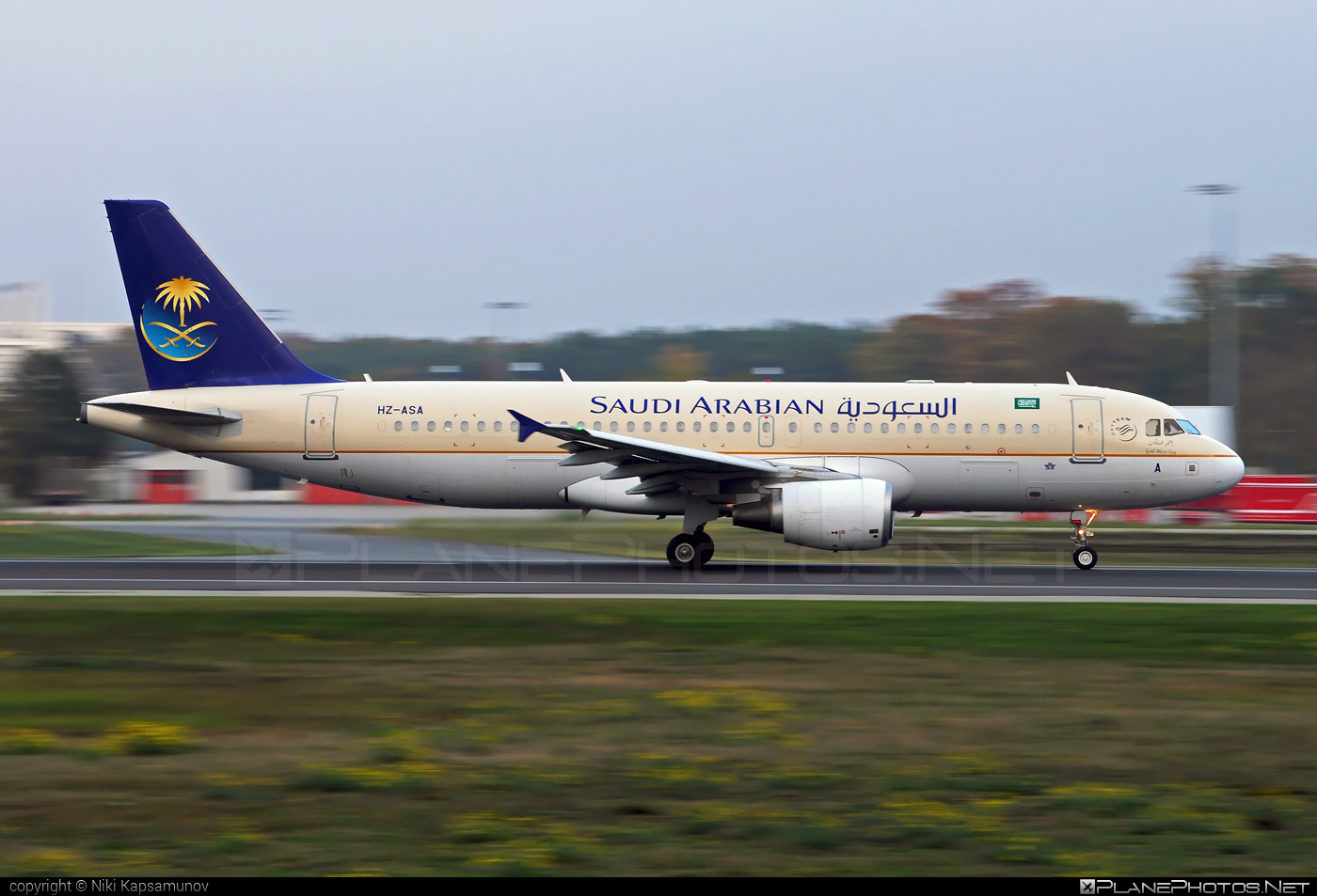 Airbus A320-214 - HZ-ASA operated by Saudi Arabian Airlines #a320 #a320family #airbus #airbus320