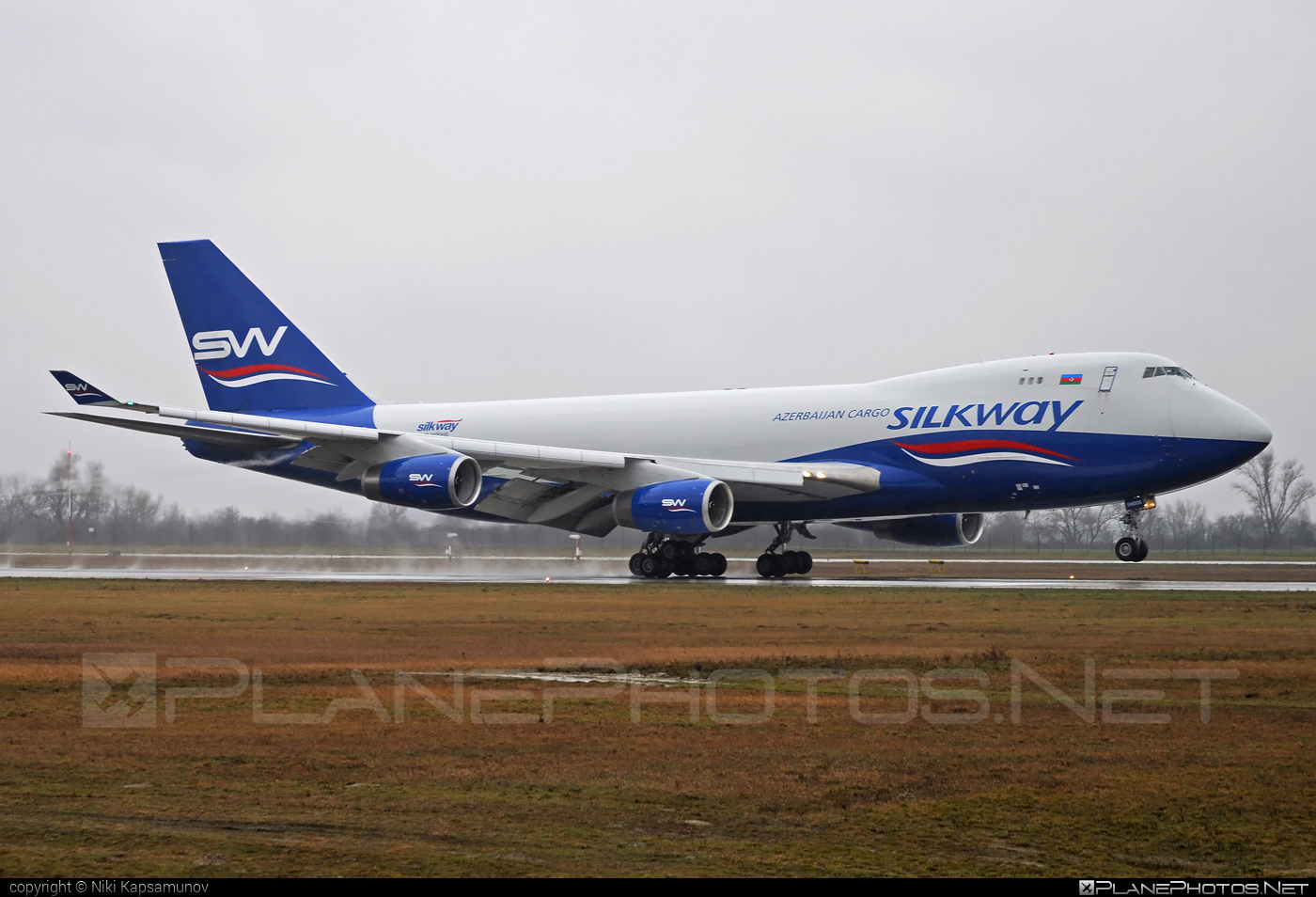 Boeing 747-400F - 4K-SW008 operated by Silk Way West Airlines #b747 #boeing #boeing747 #jumbo #silkwayairlines #silkwaywestairlines