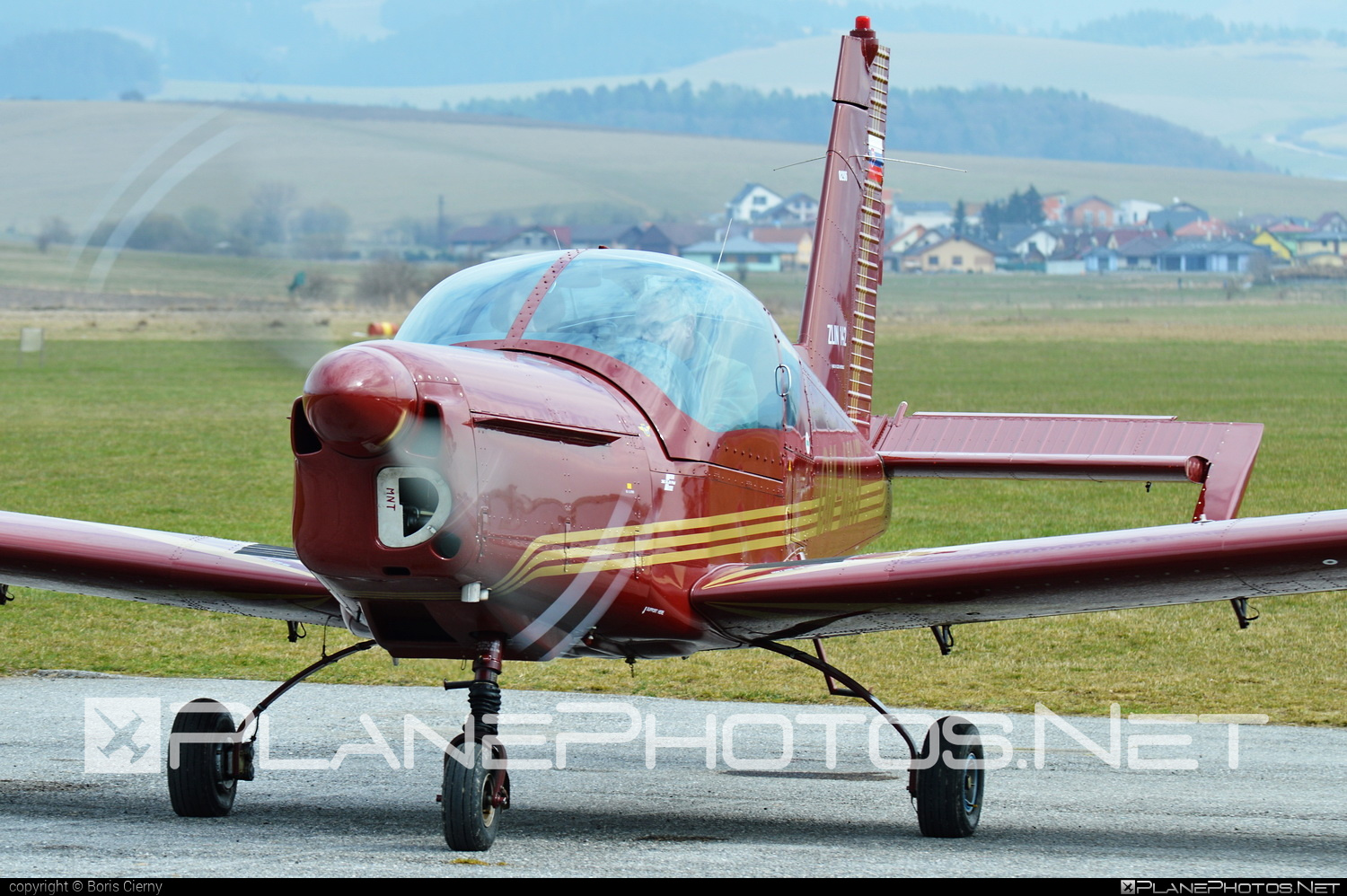 Zlin Z-142 - OM-MNT operated by Slovenský národný aeroklub (Slovak National Aeroclub) #z142 #zlin #zlin142