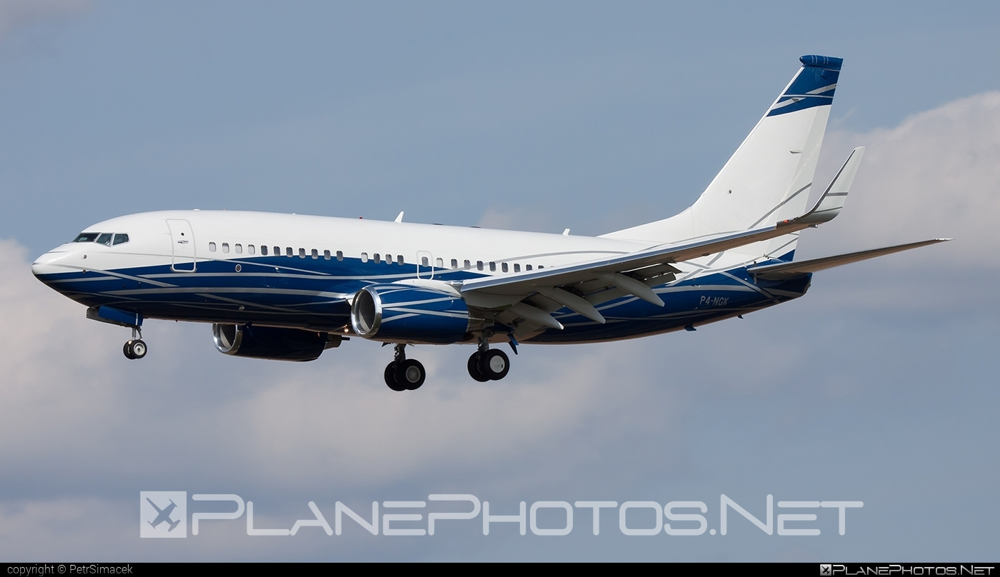 Boeing 737-700 BBJ - P4-NGK operated by Private operator #b737 #b737bbj #bbj #boeing #boeing737 #boeingbusinessjet