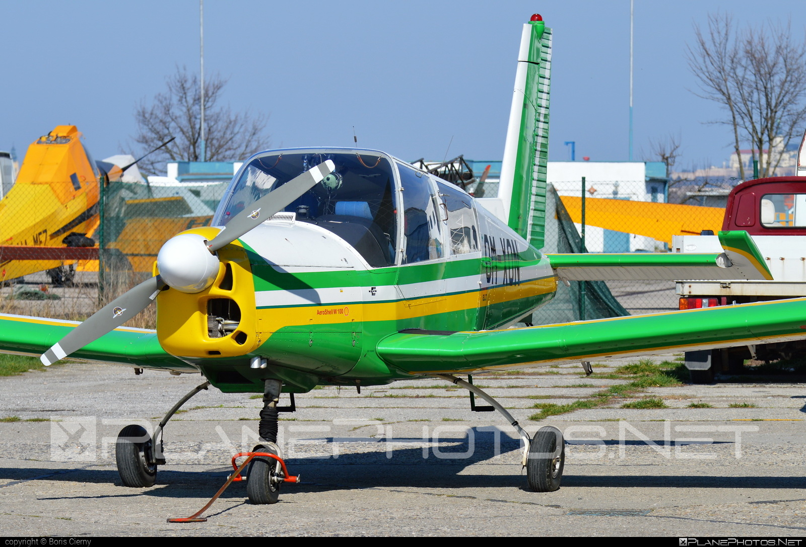 Zlin Z-43 - OM-XON operated by AERO NITRA #z43 #zlin #zlin43