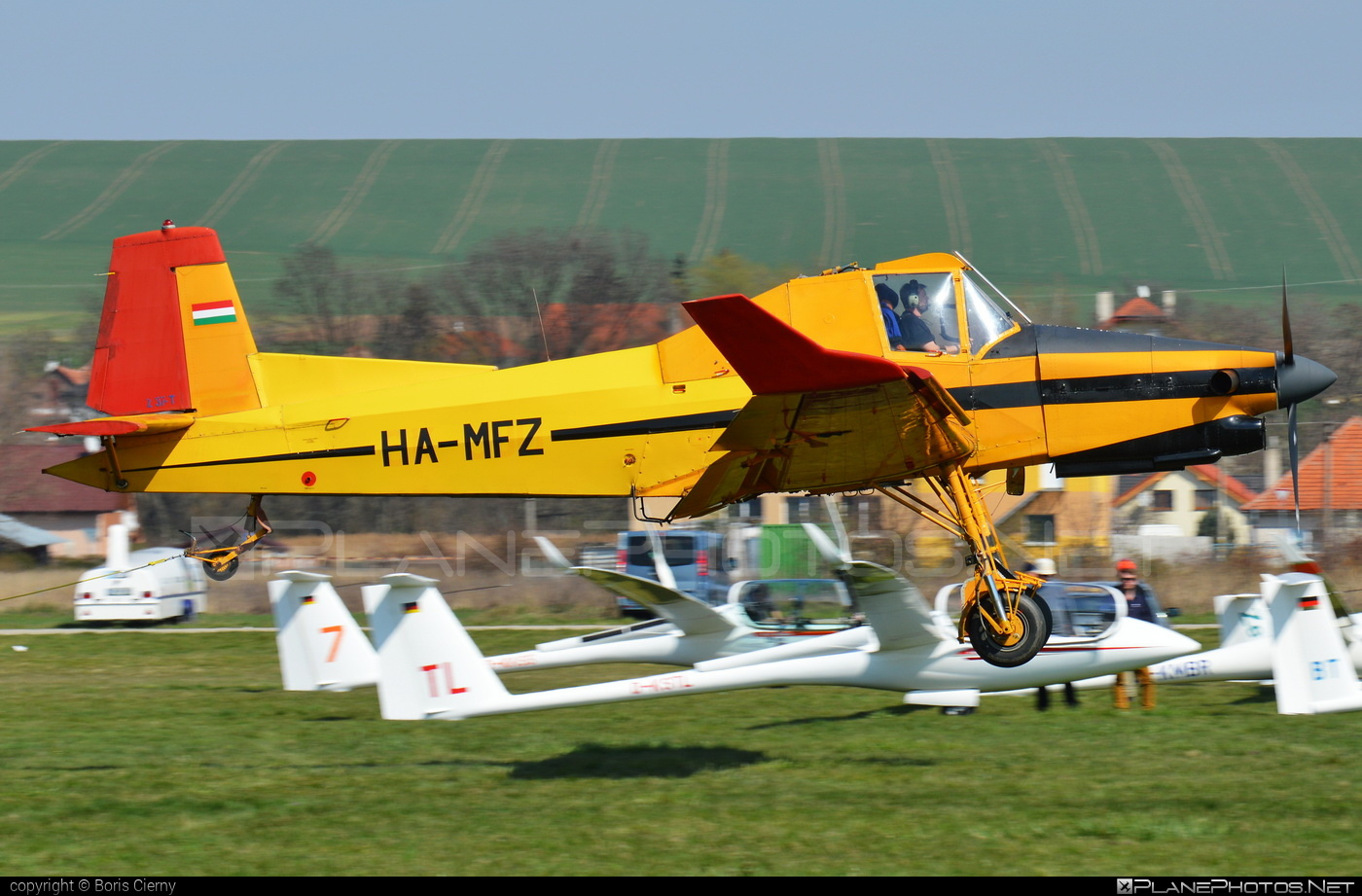 Zlin Z-137T Agro Turbo - HA-MFZ operated by AERO SLOVAKIA #aeroslovakia #agroturbo #z137t #zlin #zlin137agroturbo #zlin137t