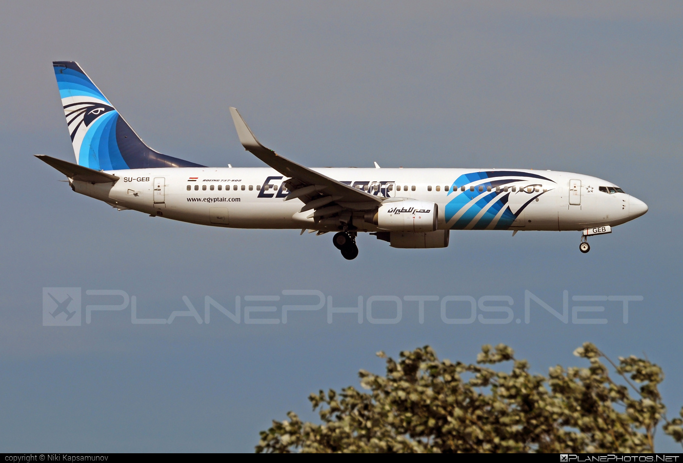 Boeing 737-800 - SU-GEB operated by EgyptAir #EgyptAir #b737 #b737nextgen #b737ng #boeing #boeing737