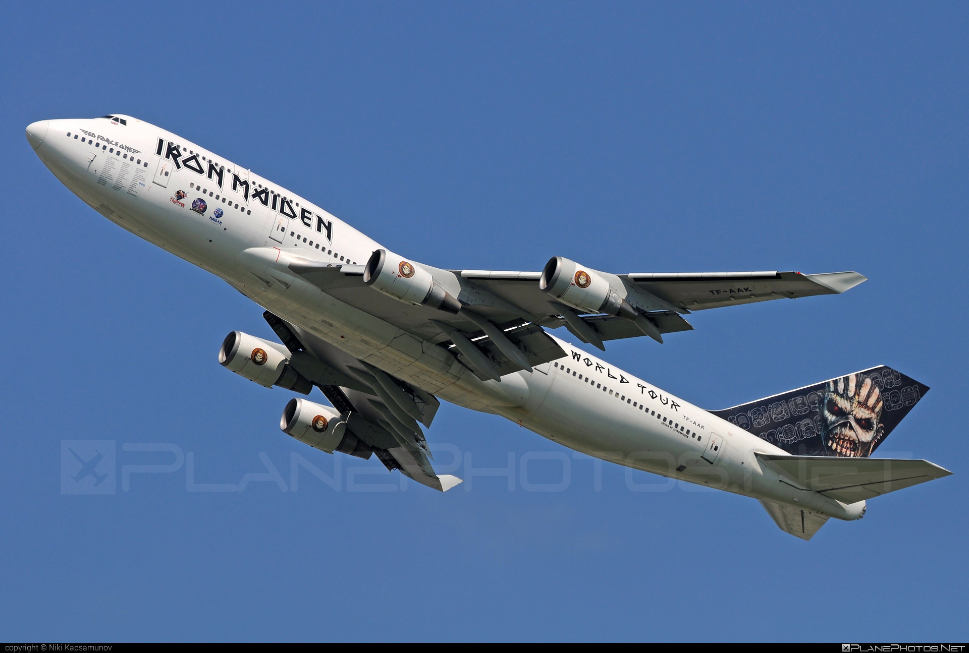 Boeing 747-400 - TF-AAK operated by Air Atlanta Icelandic #b747 #boeing #boeing747 #edforceone #ironmaiden #jumbo