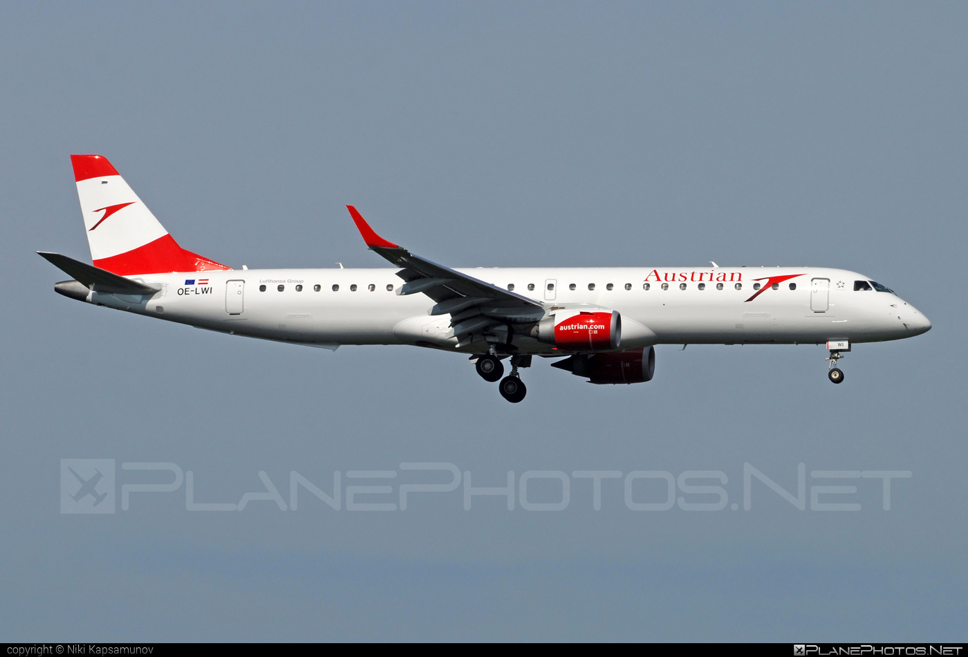 Embraer E195LR (ERJ-190-200LR) - OE-LWI operated by Austrian Airlines #austrian #austrianAirlines #e190 #e190200 #e190200lr #e195lr #embraer #embraer190200lr #embraer195 #embraer195lr